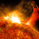 A solar flare, as imaged by NASA’s Solar Dynamics Observatory on October 14, 2014.